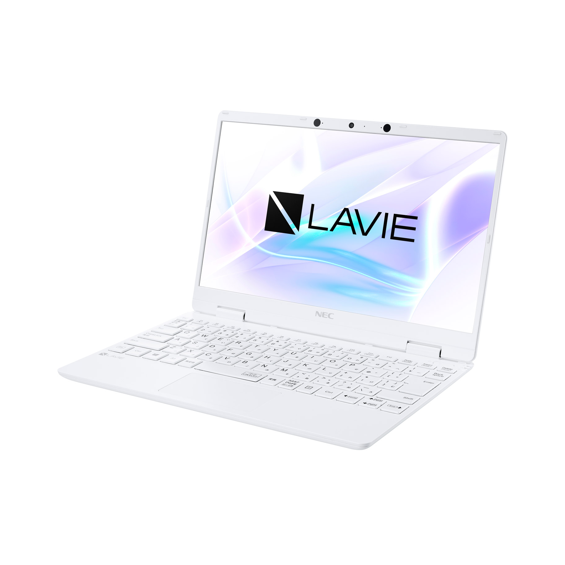 ノートパソコン LAVIE N12シリーズ パールホワイト PC-N1275BAW ［12.5