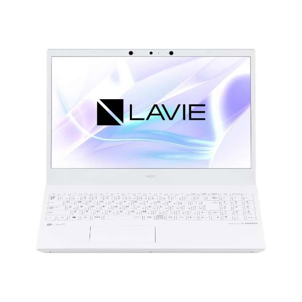 ノートパソコン LAVIE N15シリーズ パールホワイト PC-N1575BZW-2