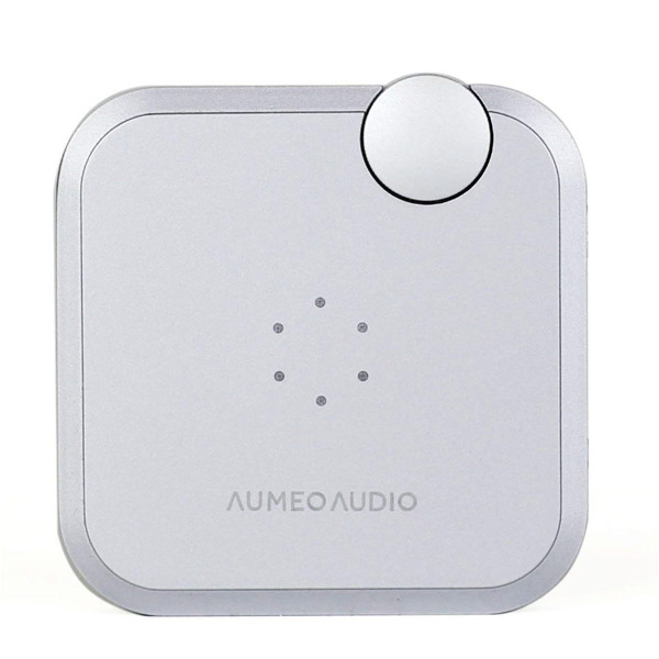 新世代ヘッドフォンアンプ「AUMEO AUDIO」シルバー 新品未使用品