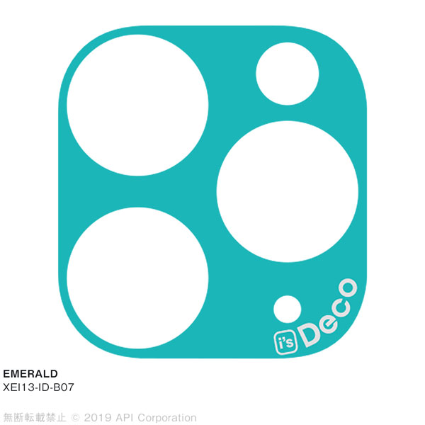 is Deco EMERALD for iPhone 11 Pro/ 11 Pro Max EYLE エメラルド XEI13-ID-B07