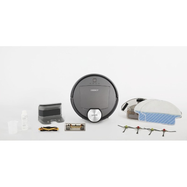 DEEBOT チタンブラック型番DR95(超美品) DR95 ロボット掃除機 DEEBOT チタンブラック｜の通販は