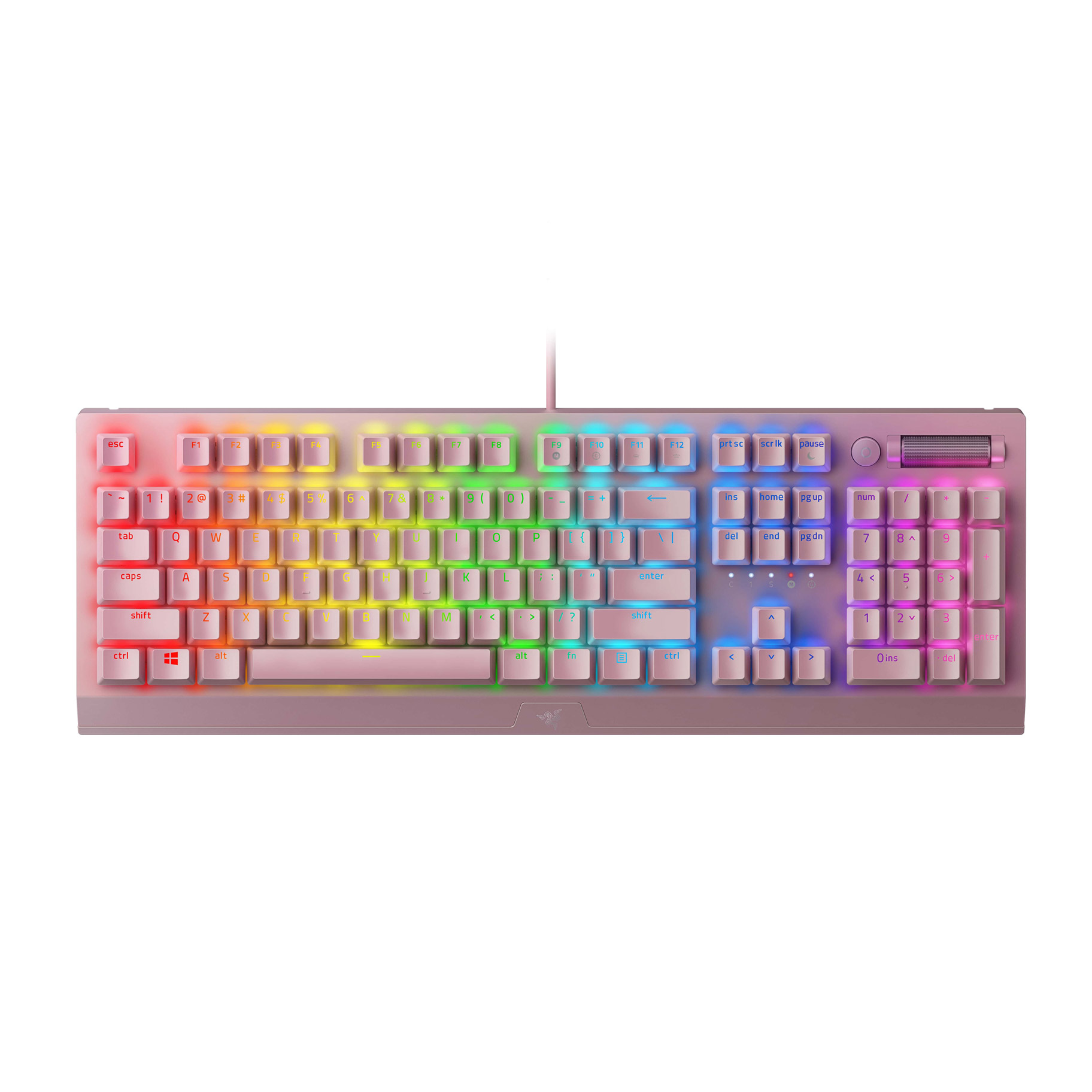 ゲーミングキーボード BlackWidow V3 Quartz Pink-Green Switch(英語配列) RZ03-03541800-R3M1 ［ USB /有線］｜の通販はソフマップ[sofmap]