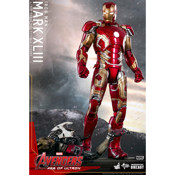 ムービー・マスターピース DIECAST アベンジャーズ/エイジ・オブ・ウルトロン 1/6スケールフィギュア アイアンマン・マーク43【再生産】