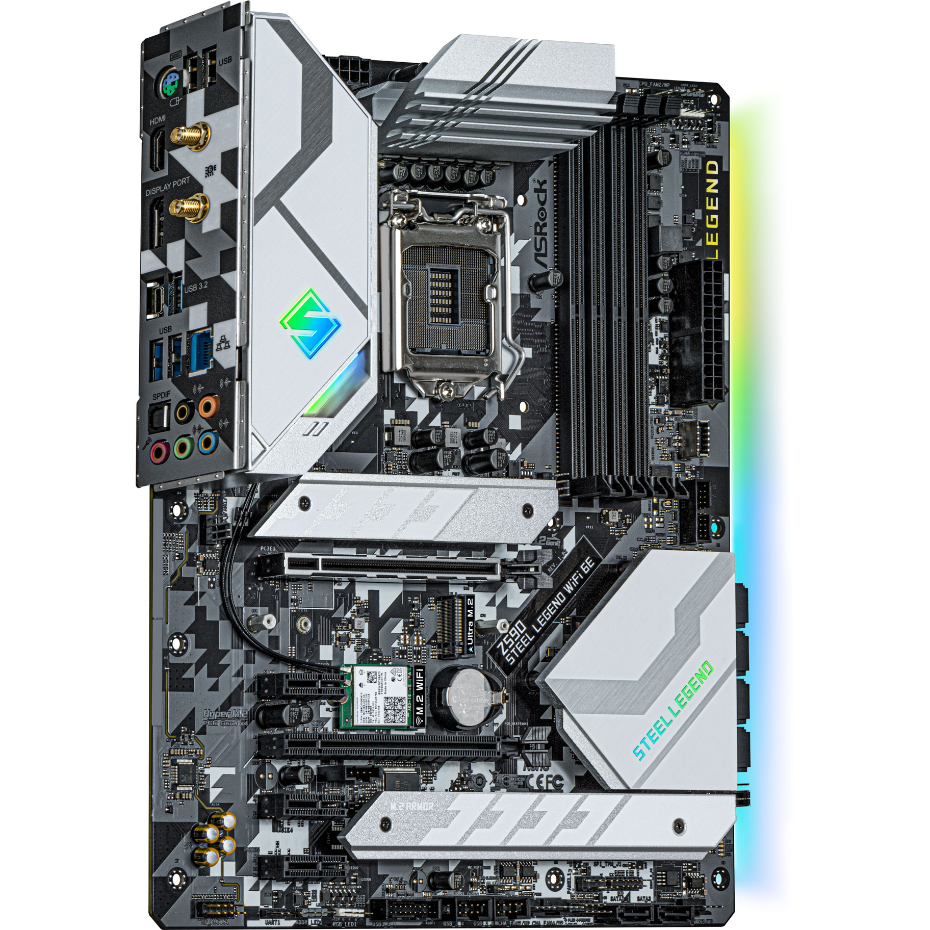 ASRock Z590 Steel Legend WiFi 6E - PCパーツ