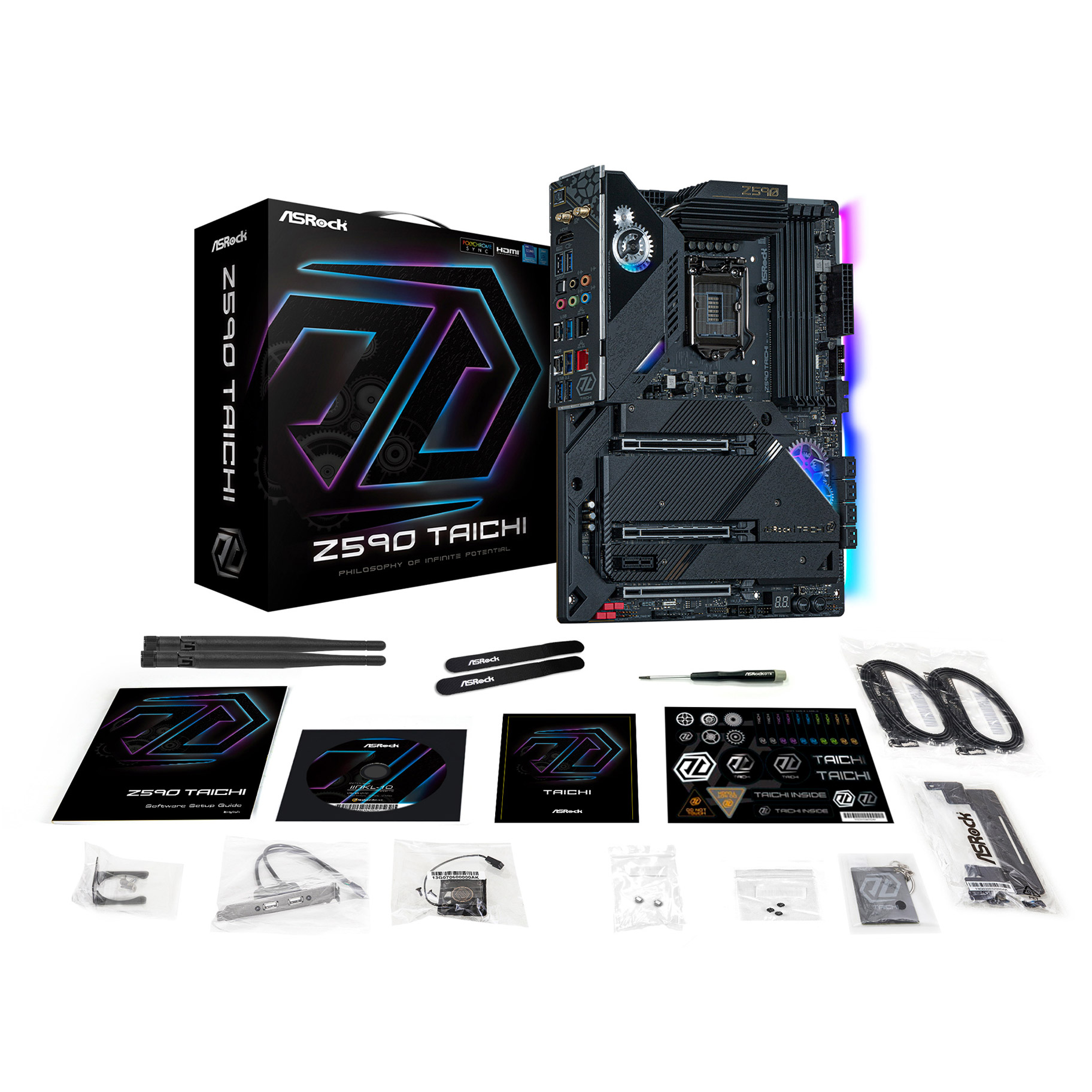 〜6/6値下げ中【動作確認済】ASRock Z590 TAICHI マザーボード ASRock Z590 Taichi 価格比較 - 価格.com