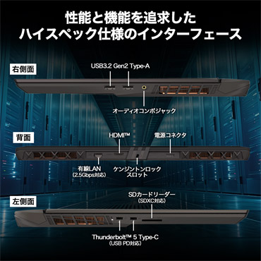 Vector-16-HX-AI-A2XWIG-7650JP ゲーミングノートパソコン Vector 16