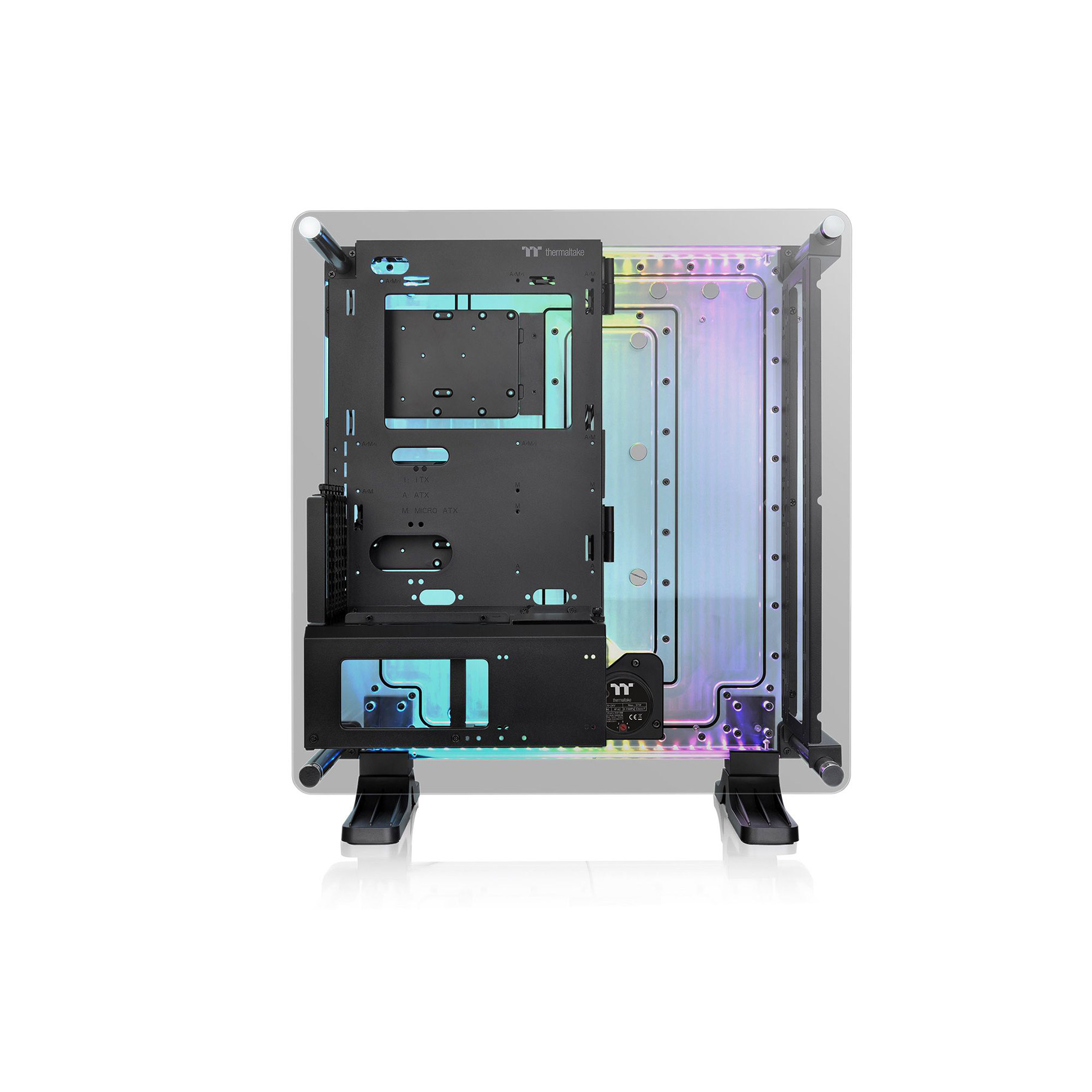 Thermaltake Distro Case 350P PCケース DistroCaseTM 350P Mid Tower Chassis