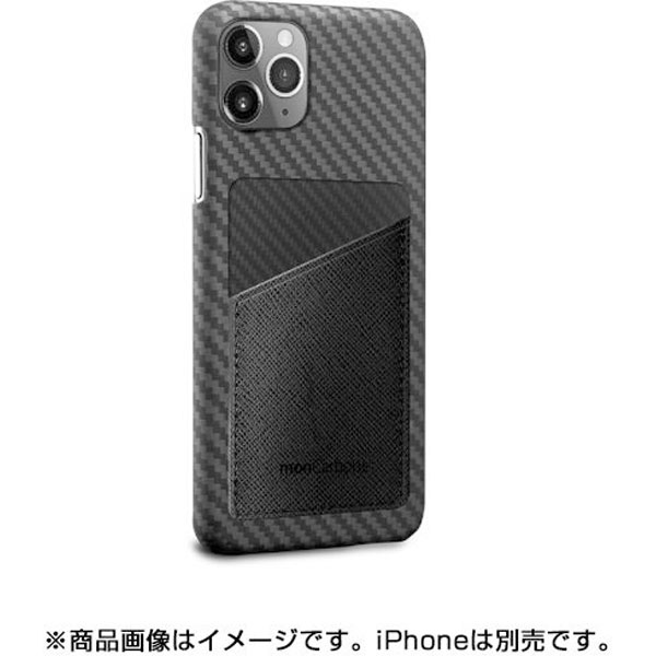 MonCarbon HOVERSKIN サフィアーノ iPhone11Pro フルカーボンケース HSXI01BK ステルス ブラック｜の通販はソフマップ[sofmap]