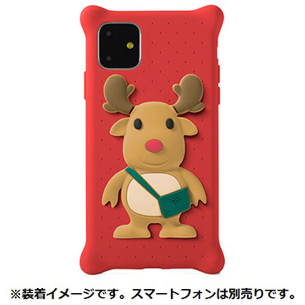 Bone キャラクター付き Iphone11用ケース Phonebubblefigure トナカイ Ph19082 Dee レッド の通販はソフマップ Sofmap