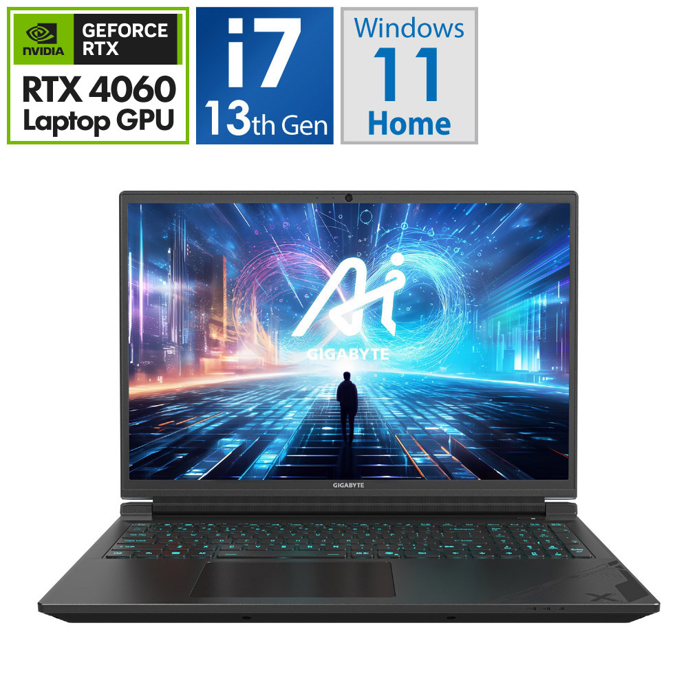 ゲーミングノートパソコン G6X 9KG-43JP865SH(RTX 4060) グレー ［16.0
