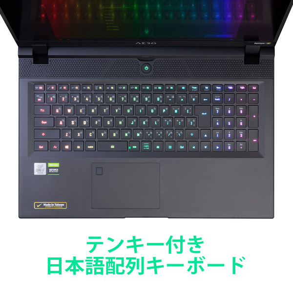 SB-8JP5130SP ゲーミングノートパソコン AERO 15 OLED【4K有機EL