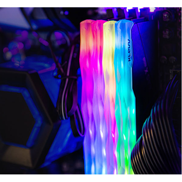 光る。クレブ エッセンコア KD4AGU880-32A160X RGB メモリ