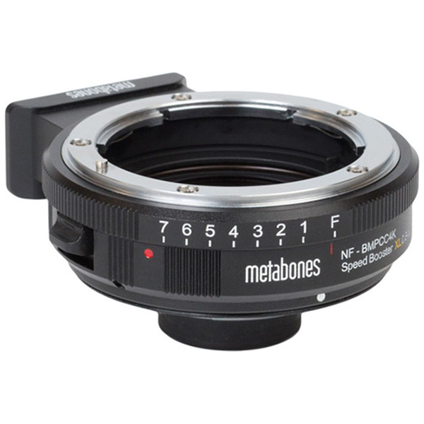 METABONES MB_SPNFG-m43-BM4 マウント（ボディ側：BMPCC4K／レンズ側：Nikon G）・Speed Booster  ULTRA 0.71x ・APS-Cレンズ専用