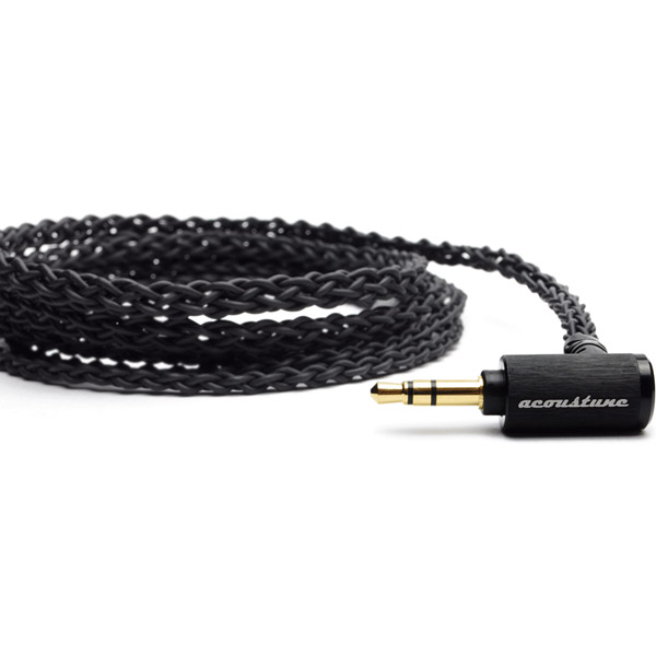 イヤホン カナル型 Mat Black&Gold ACO-HS1657CU-BLK ［φ3.5mm ミニ