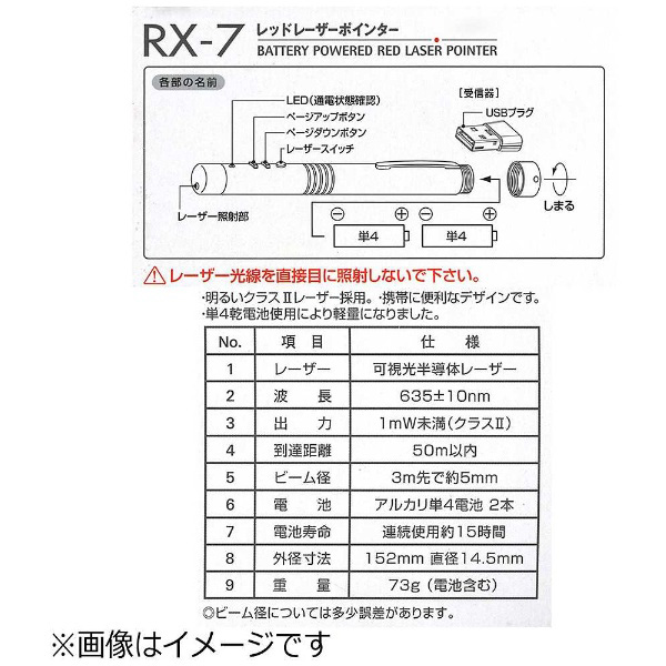 レーザーポインター RX-7｜の通販はソフマップ[sofmap]