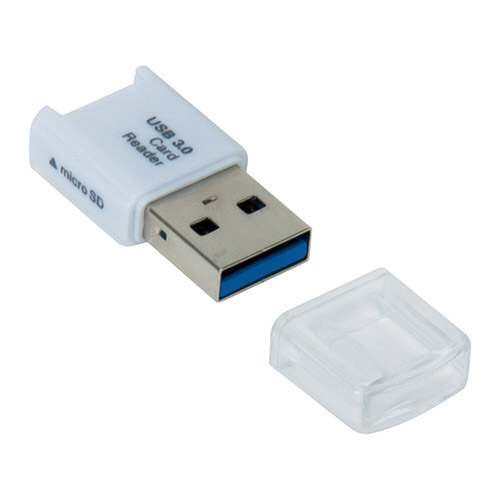 STORESカードリーダー ホワイト USB3.0 microSD専用カードリーダー・ライター（ホワイト）CRW3SD64W