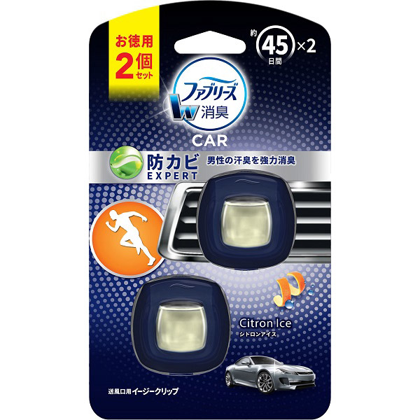 ファブリーズ　シトロンアイス　W消臭　イージークリップ　ピーアンドジー Procter \u0026 Gamble 《セット販売》 P\u0026G ファブリーズ イージークリップ