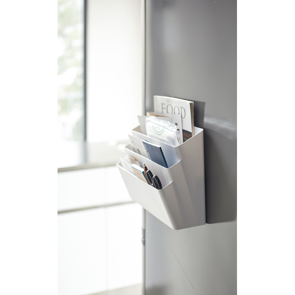 冷蔵庫横マグネット収納ポケット3段 プレート Magnet Kitchen Storage Pockets Plate ホワイト 4460 冷蔵庫 冷凍庫 小物の通販はソフマップ Sofmap