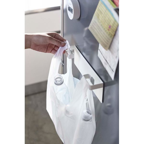 マグネットレジ袋ハンガー プレート Magnet Plastic Bag Hanger ホワイト 4906 冷蔵庫 冷凍庫 小物の通販はソフマップ Sofmap