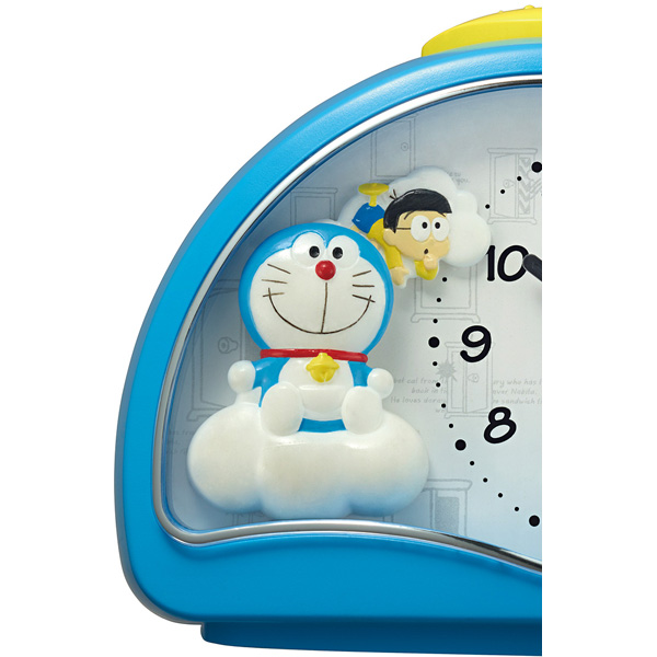 目覚まし時計 アイムドラえもん 青 白 4se561dr04 アナログ の通販はソフマップ Sofmap