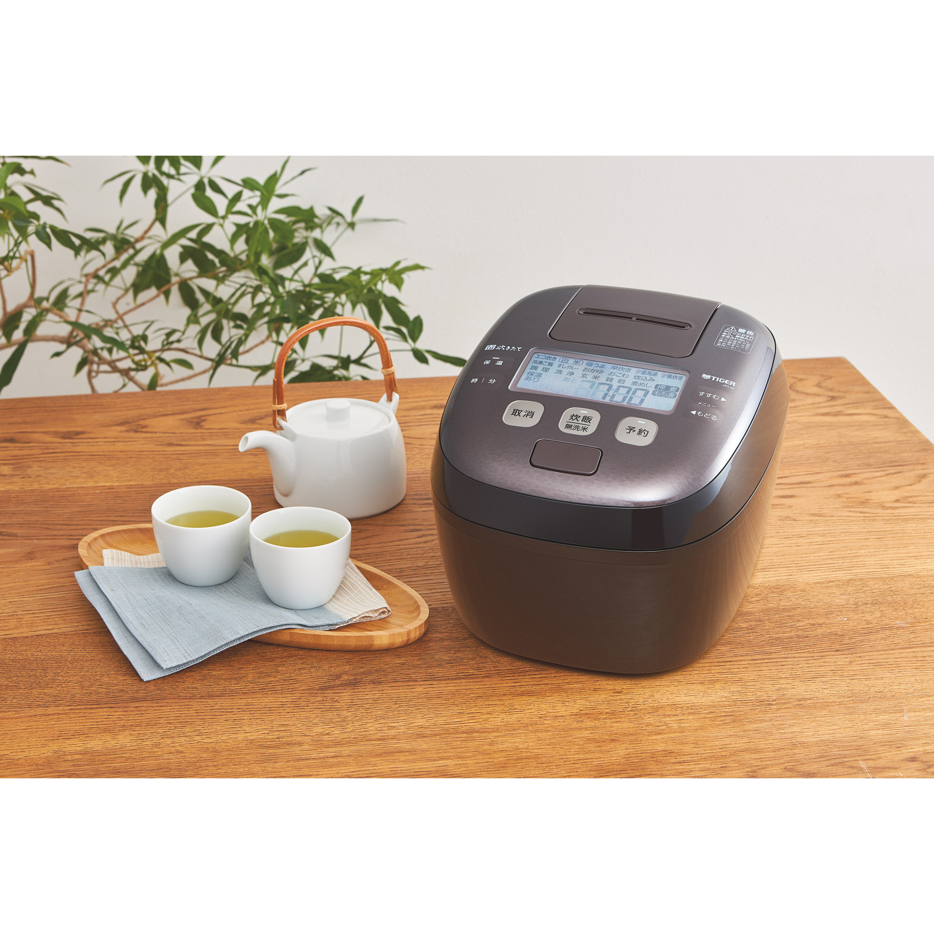 タイガーIH圧力炊飯器1升JPI-H180TDダークブラウン