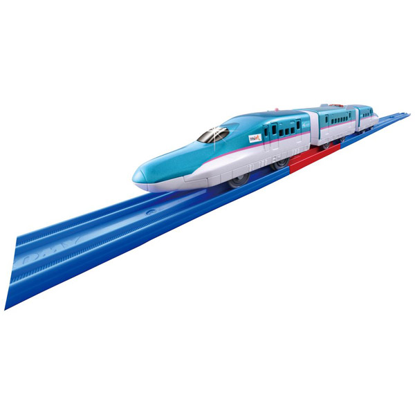 JR東日本 E5系 はやふさ ポスター アルミフレーム付 - 鉄道