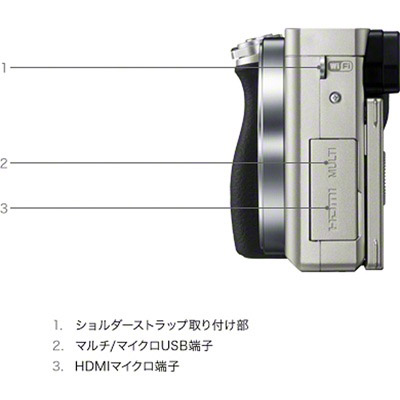 a6000 ボディ ilce 6000 s シルバー ソニーeマウント aps c ミラーレスカメラ