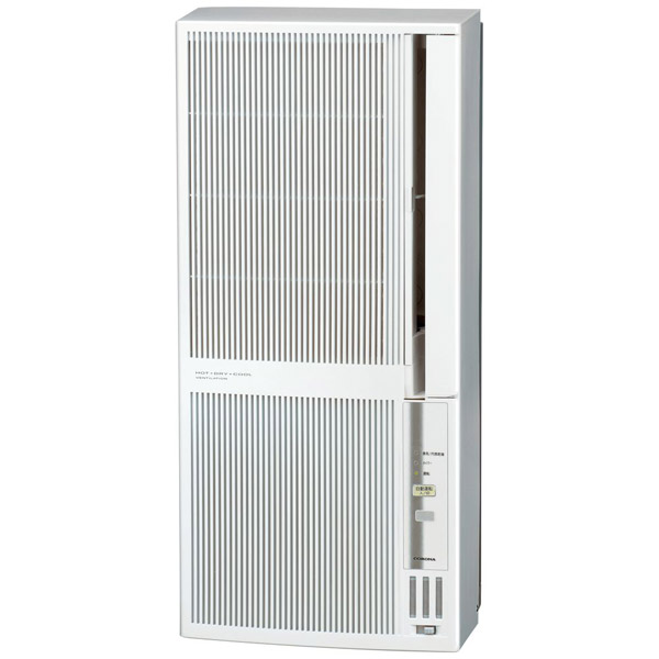 窓用エアコン 冷暖房兼用タイプ シェルホワイト CWH-A1820-WS ［冷房・暖房兼用 /オートドレン］