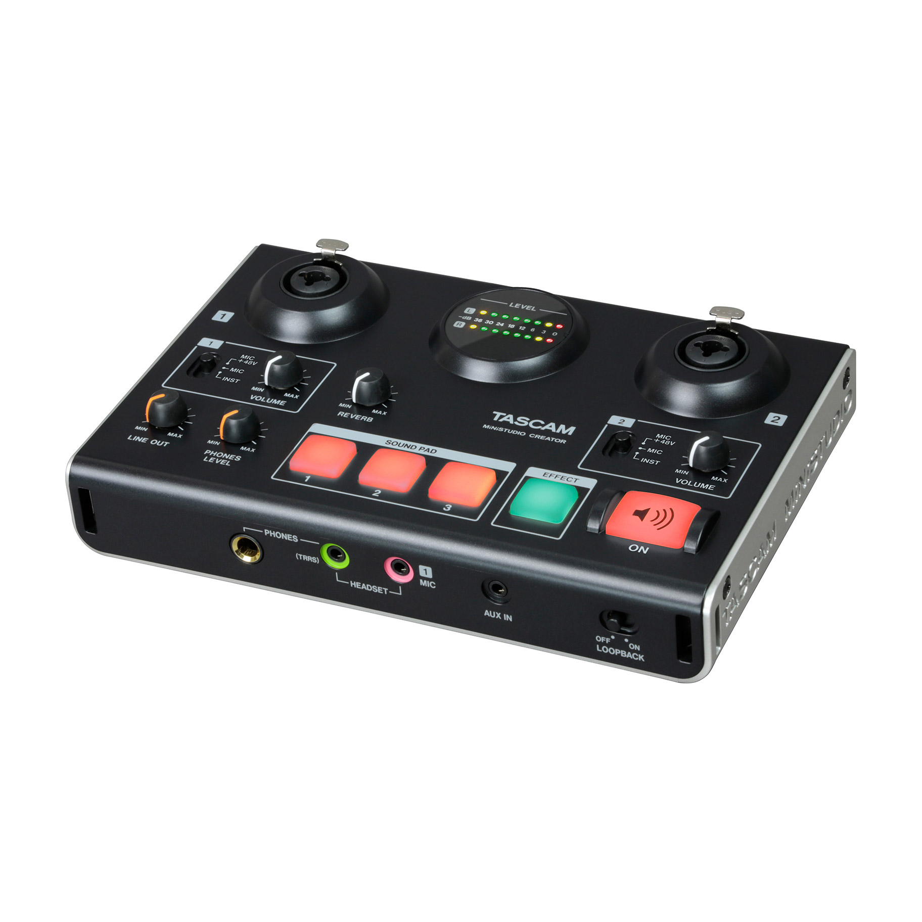 TASCAM MiNiSTUDIO CREATOR US-42B ネット配信用 USBオーディオ ...