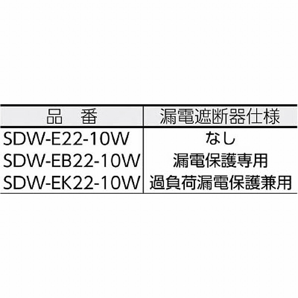 SDW-EB22-10W 日動 防雨・防塵型LEDライトリール｜の通販はソフマップ[sofmap]