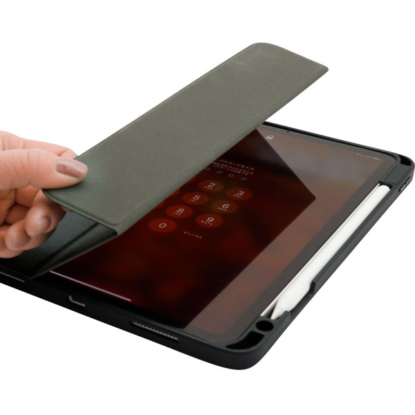 Ipad Pro 12 9インチ用 Apple Pencilを収納しながら充電できるホルダー付きケース ネイビー Owl Cvic Nv タブレットpcケースの通販はソフマップ Sofmap