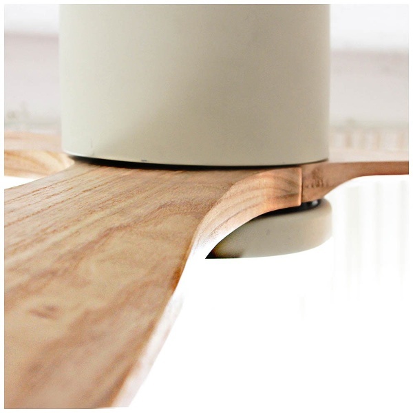 LEDシーリングファン「JAVALO ELF Modern Collection REAL wood blades」（2912lm・昼白色）  JE-CF004M-WH ホワイト｜の通販はソフマップ[sofmap]