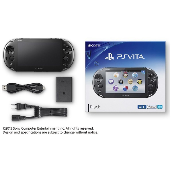 PlayStation Vita (プレイステーション・ヴィータ) Wi-Fiモデル PCH-2000 ブラック  [ゲーム機本体]｜の通販はソフマップ[sofmap]