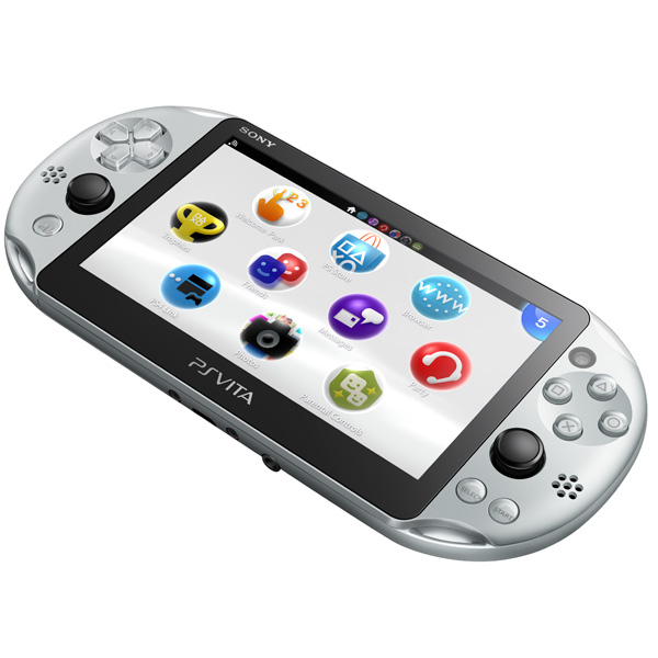 販売業者 PlayStation Vita シルバー Wi-Fiモデル　2000 携帯用ゲーム本体