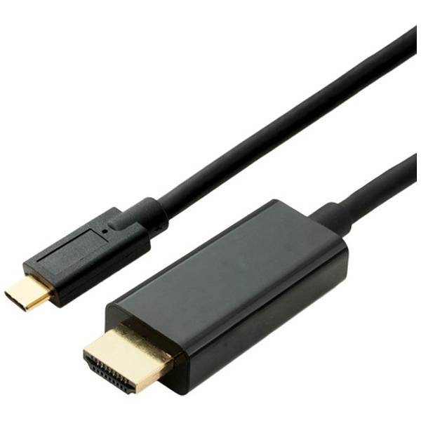 USB-C ⇔ HDMI ケーブル [映像 /2m /4K対応] ブラック USB-CHD2/BK｜の