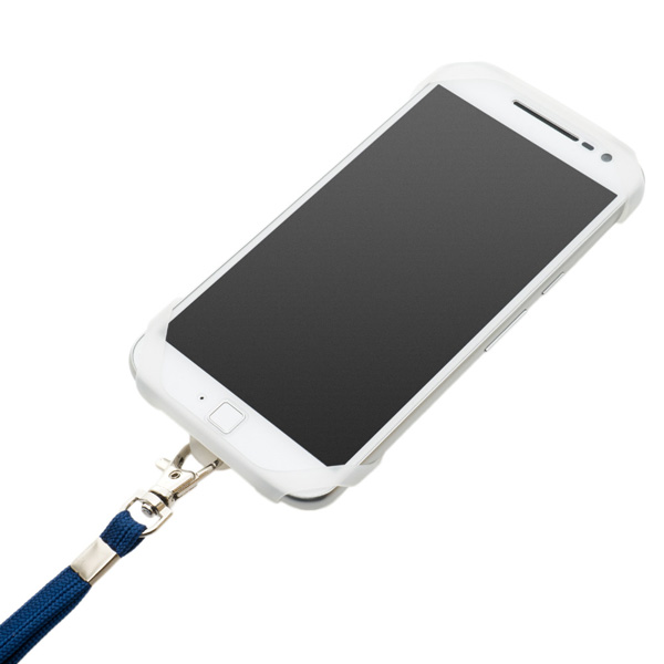 フリーサイズ スマホホルダー＋ストラップ 背面中央カメラ対応タイプ