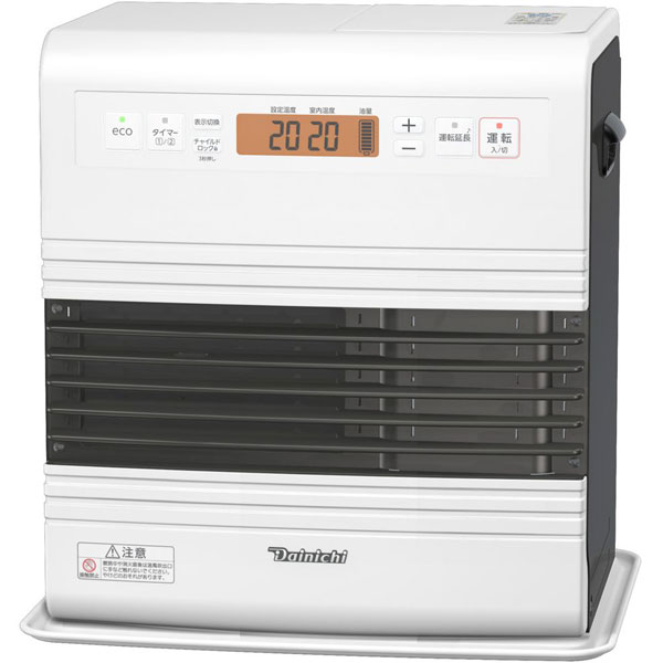 中古】石油ファンヒーター Dainichi スノーホワイト FW-3720GR-W 