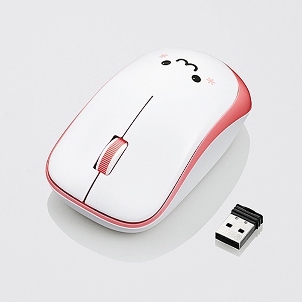 M-IR07DRSPN マウス M-IR07DRSシリーズ ピンク [IR LED /3ボタン /USB /無線(ワイヤレス) /PS5対応]