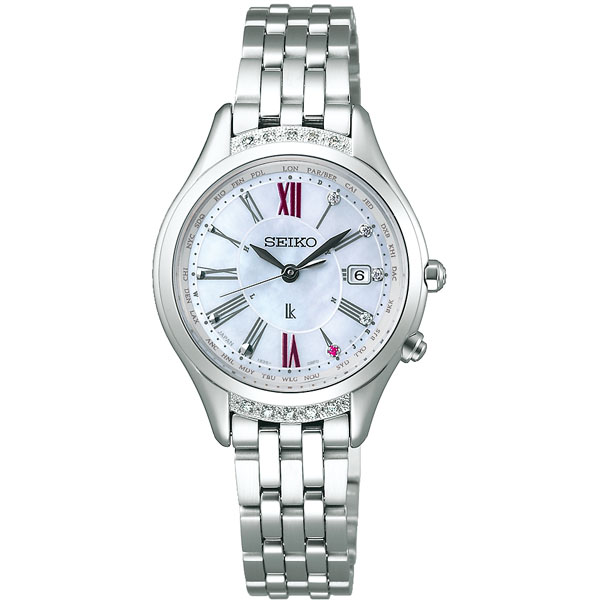 セイコー ルキア 腕時計 ベスト レディース ソーラー 電波 25周年記念