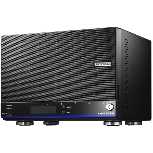 HDL6-H24 NASサーバー〔6ドライブ・24TB（4TB×6）〕 HDL6-Hシリーズ