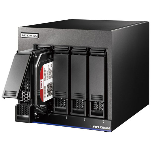 外付けハードディスク・ドライブ I-O DATA LAN DISK HDL4-XA16 10GBE IO DATA HDL4-XA HDL4-XA16 [10GbE compatible corporate 4