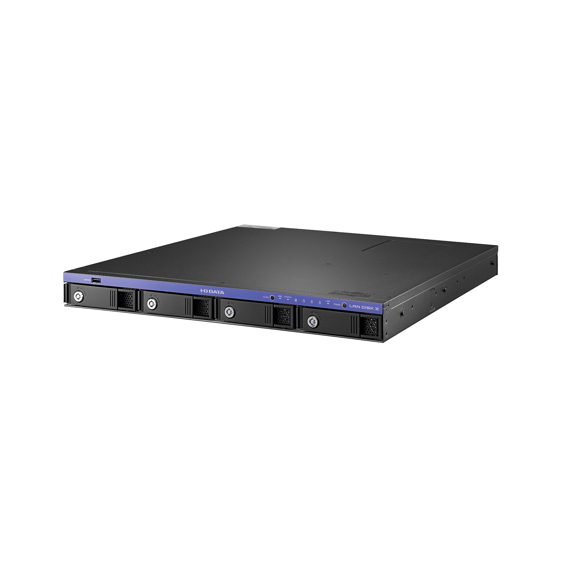 LAN DISK［32TB搭載 /4ベイ］ 10GbE対応Windows Server IoT 2019 for Storage搭載 マウントタイプ  法人向けNAS HDL4-Z19SI3A-32-U