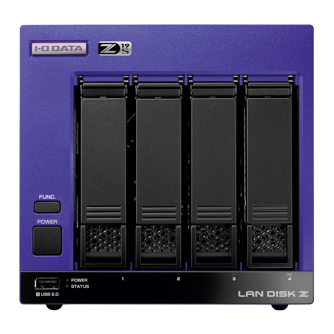 I-O DATA LAN DISK HDL4-X2 NAS 2TB 外付けハードディスク - 周辺機器