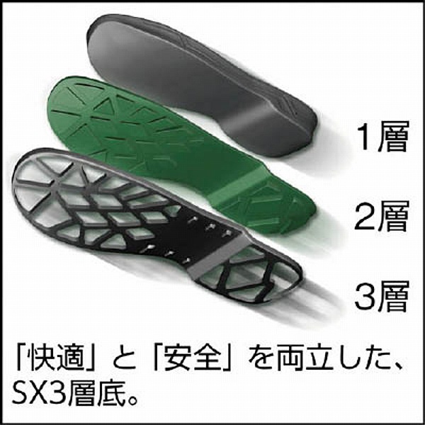 SS33-25.5 シモン 安全靴 長編上靴 SS33黒 25.5cm｜の通販はソフマップ[sofmap]