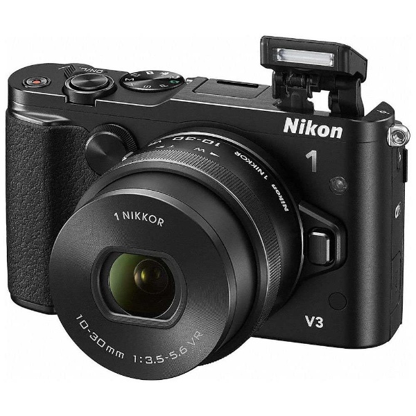 Nikon V3 ミラーレス一眼カメラ 標準パワーズームレンズキット ブラック ［ズームレンズ］｜の通販はソフマップ[sofmap]