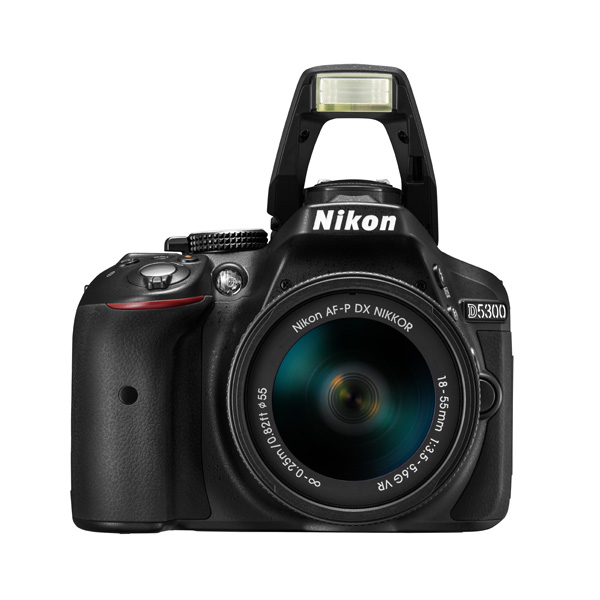 D5300 デジタル一眼レフカメラ AF-P 18-55 VRレンズキット ブラック 