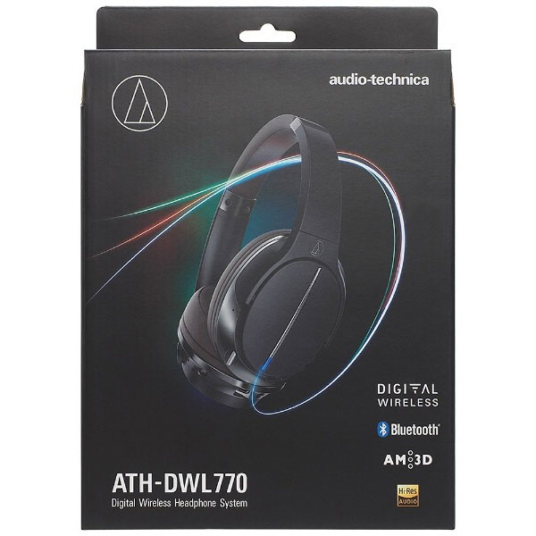 ATH-DWL770 audio-technica ワイヤレス　ヘッドホダイナミック型プラグ形状