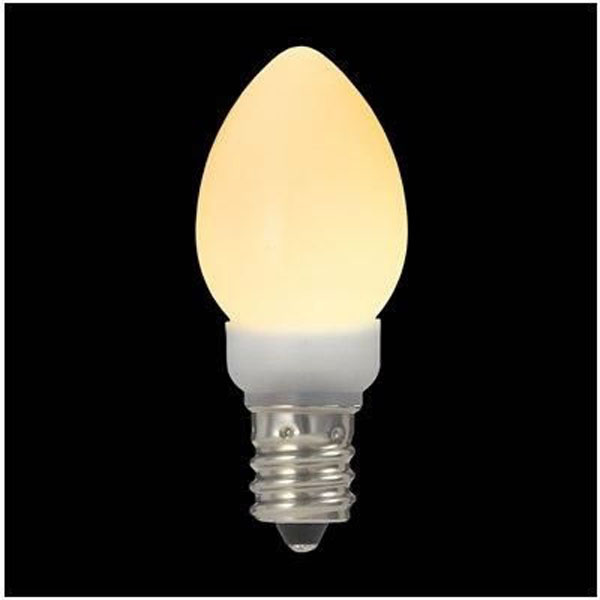 LDC1LG23E12W ローソク形LEDランプ（電球色/E12口金/ホワイト）｜の通販はソフマップ[sofmap]