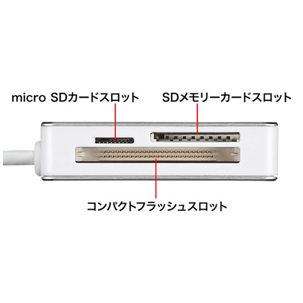 USB TypeC カードリーダー（シルバー） ADR3TCML36S｜の通販はソフマップ[sofmap]