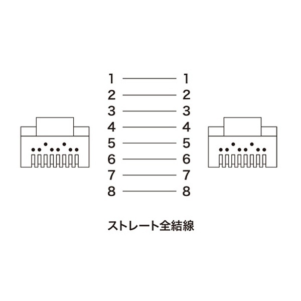 KB-T6TS-02 カテゴリー6 LANケーブル ツメが折れない（ライトグレー